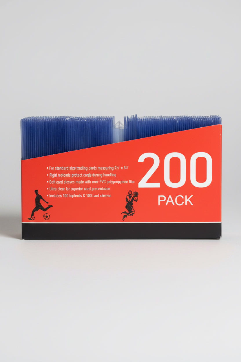 100 Toploaders & 100 Penny Sleeves voor TCG (Pokémon)