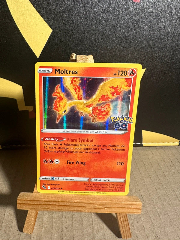 Moltres (PGO 012) Holo