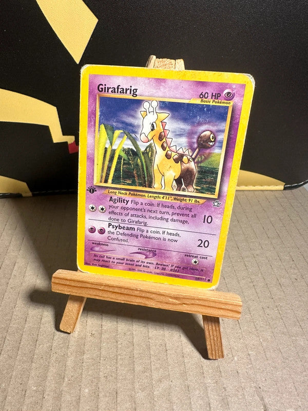 Girafarig (NG 58) First Edition